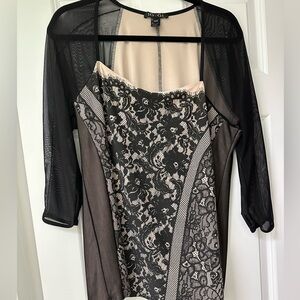 IGIGI fancy top 14/16 1x black with faux lace